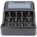 thumbnail of Xtar VX4 Ladegerät, lädt 1,5V, 3,7V Li-Ion Akkus, 3,2V LiFePO4 und 1,2V NiMH Akkus, ohne Netzteil