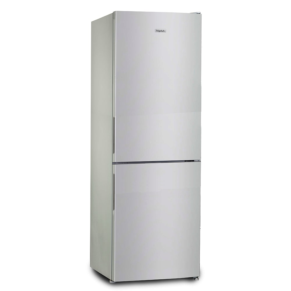 FrigeluX Réfrigérateur combiné 157L dont congélateur 4* de 48L, Inox RC168SE