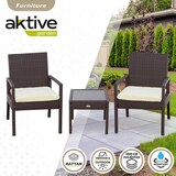 thumbnail of Conjunto muebles terraza con sillones y mesita ratán Aktive
