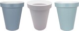 thumbnail of Extra hoher Pflanztopf 39x45 dekorativer Blumentopf Pastell-Farbton weißem 39