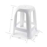 thumbnail of Taburete silla de plástico cómodo apilable banco jardín