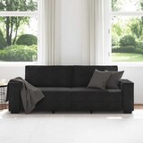 thumbnail of vidaXL 3-Sitzer-Sofa Schwarz 220x78x84 cm Samt