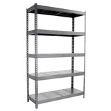 thumbnail of SimonRack Industrieregal, 2000x1800x600 mm, 400 kg am Biegepunkt, 5 Metallböden, Garagenregal, Grau/Verzinkt- Ecoforte