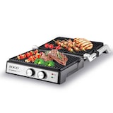 thumbnail of Plancha Grill & Sandwichera Panini Press con Temporizador -Grill Toast  4 Rebanadas - Placa Grill-180º Apertura -Revistimiento Ceramico -2000w