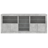 thumbnail of Helloshop26 - Sideboard Kommode Kleiderschrank Aufbewahrungsmöbel Organizer für Küche Wohnzimmer Lounge mit LED-Beleuchtung 181,5 x 02_0029987