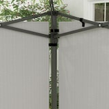 thumbnail of Conjunto de 2 Paredes Laterais para Tendas de 3x3m e 3x6m Paredes Laterais com Janelas Transparentes 293x193cm Branco