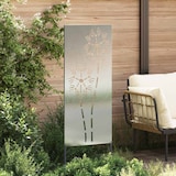 thumbnail of vidaXL Garten dekoratives Panel Sonstiges Silber 50 x 140 cm Edelstahl