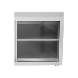 thumbnail of METRO PROFESSIONAL Gastro werkkast GSCB2120B, roestvrij staal, 120 x 70 x 95 cm, met opstaande rand, zilver