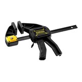thumbnail of Serre-joint à une main FATMAX rail acier et corps nylon renforcé noir 300 mm (barre 495 mm profondeur mâchoire 78 mm) STANLEY FATMAX