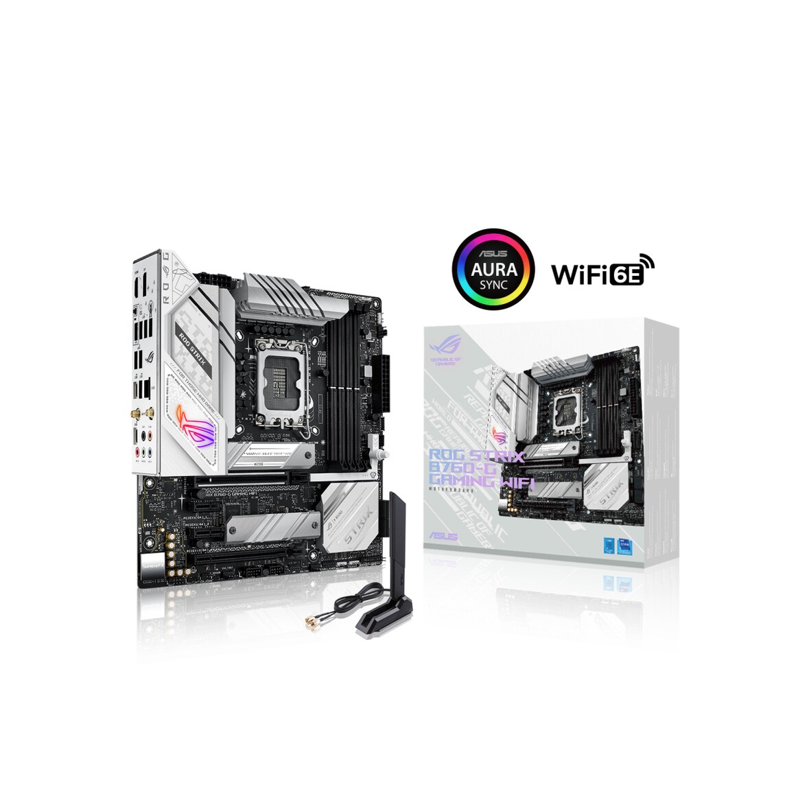 ASUS ROG STRIX B760-G GAMING WIFI Mainboard Sockel Intel LGA 1700