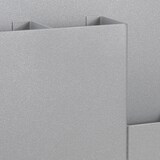 thumbnail of PROREGAL Kabelbinder-Halter für Lochplatte 4 Fächer | HxBxT 33x30x6cm | Aluminium