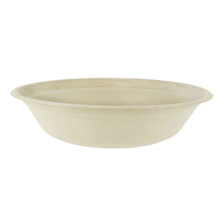 MONOUSO - Schüssel Zuckerrohr-Fasern 750ml Ø21x4cm (300 Stück)