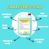 thumbnail of Fregasuelos para máquinas de limpieza. Ideal para robots aspiradoras o mopas eléctricas. Garrafa de 5 litros.