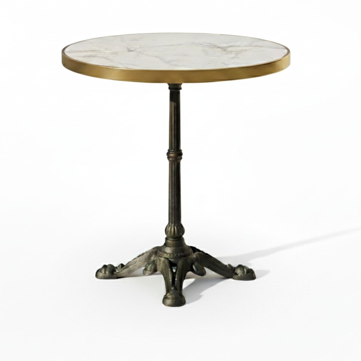 Table de restaurant AURORE diamètre 60 cm avec le pied OPERA 3