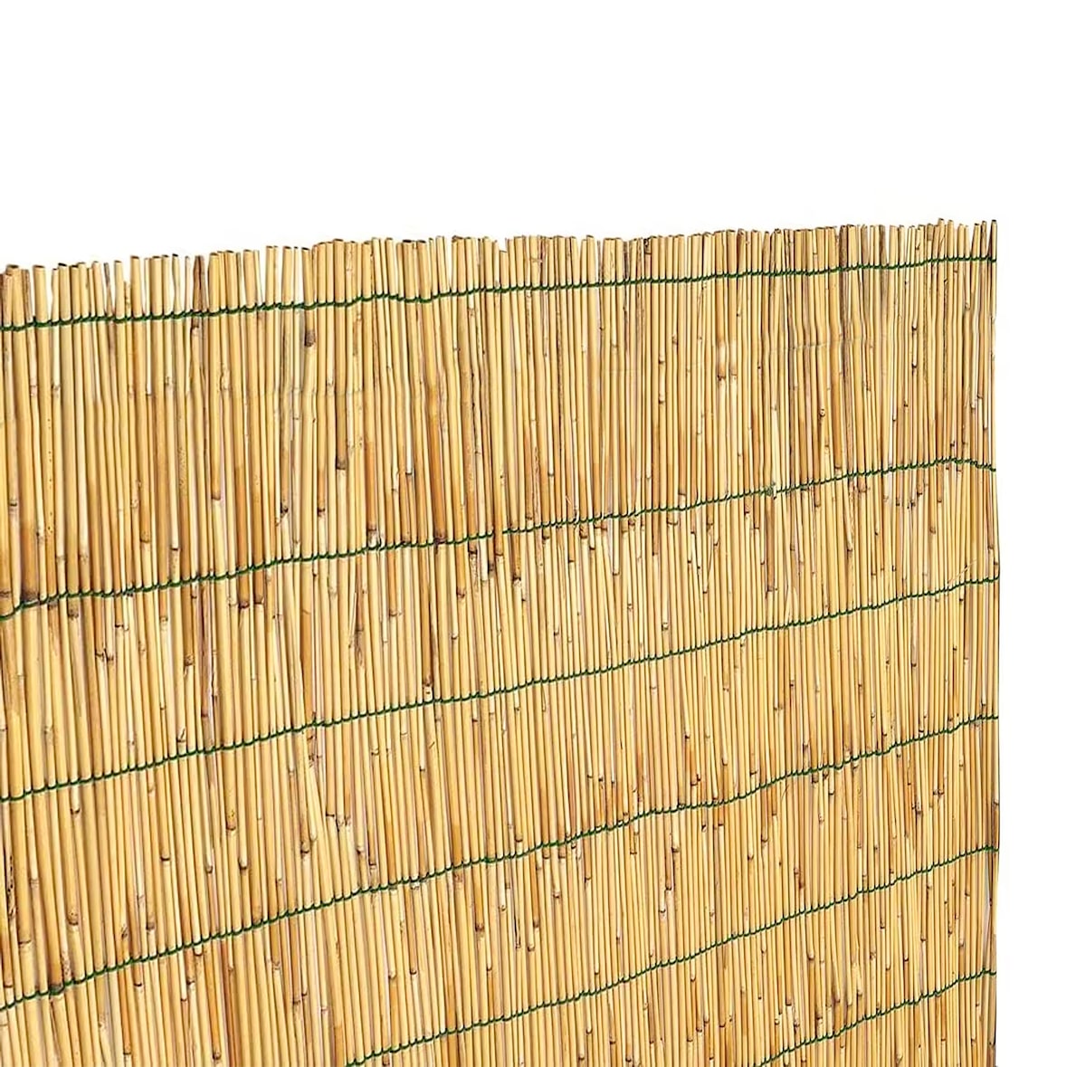 Arella In Canna Cannette In Bamboo Pelato Bambù Naturale Da 5 mm Arelle Canniccio Decorativo Recinzione Stuoia Ombreggiante Frangivista 1 x 3 M