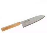 thumbnail of Couteau Japonais Santoku Sekiryu Mokuzai SR-VG100S 18cm