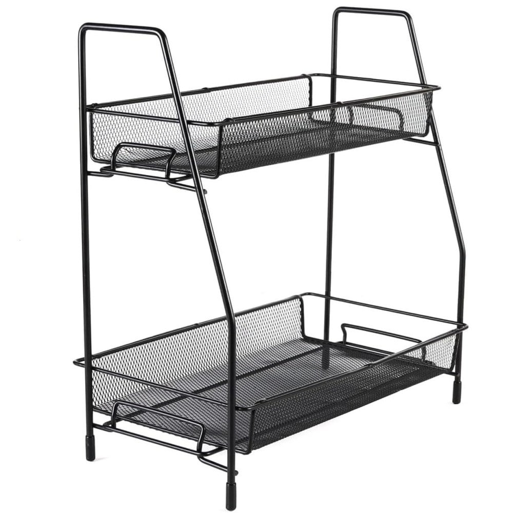 Organizador de Especiarias COSHANO, Suporte para Especiarias de 2 Níveis