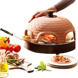 thumbnail of Emerio PO-115984 Pizzamacher/Ofen 6 Pizza/Pizzen 1200 W Schwarz, Orange