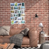 thumbnail of Relaxdays Bilderrahmen, Collage für 24 Bilder, 10x15 cm, Hoch- & Querformat, Fotorahmen Wand, H x B: 59 x 86 cm, weiß