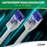 thumbnail of InLine® Patchkabel Slim, Cat.6A, S/FTP, TPE (LSZH) flexibel, PoE, weiß, 25m