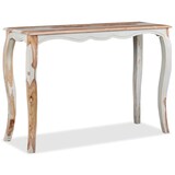 thumbnail of Mesa consola de madera maciza de sheesham 110x40x76 cm