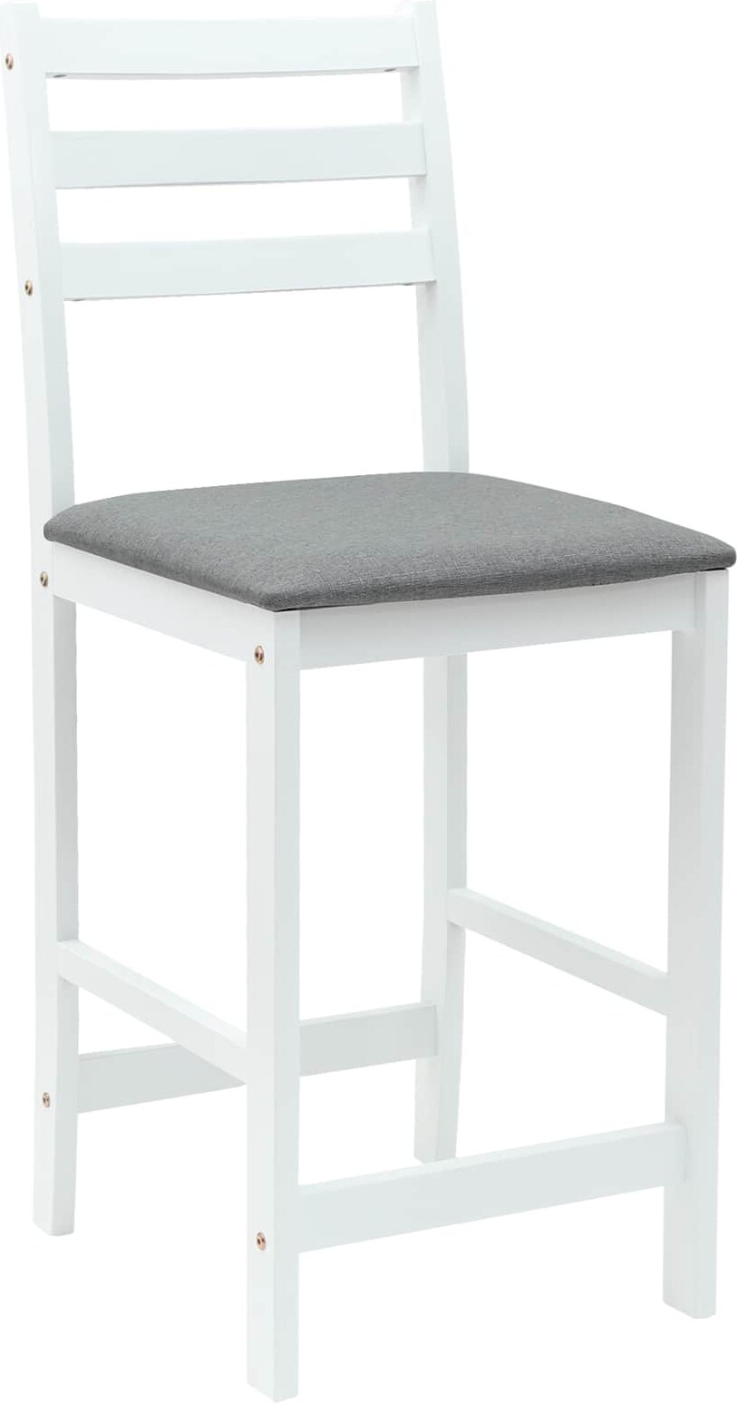 Esszimmerstühle 2 Stück Weiß 40 x 47,5 x 99,5 cm Modell Orion rechteckig
