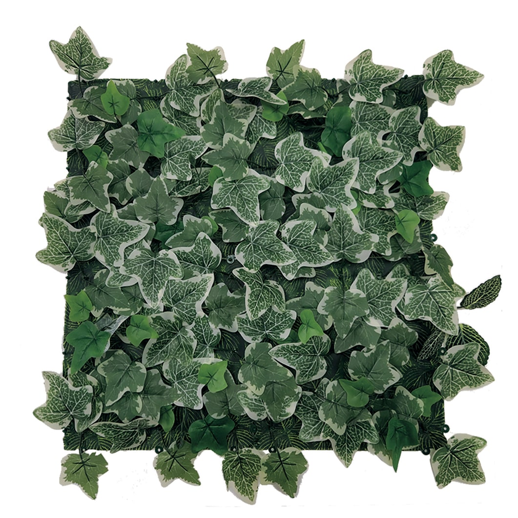 Jardim vertical com malha Verdert Fresno impresso 50x50cm verde