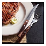 thumbnail of Tramontina coltelli bistecca Classic acciaio inox nero Set 6 Pezzi 12,5 cm