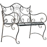 thumbnail of Banc de jardin au style antique Tara en fer forgé Bronze