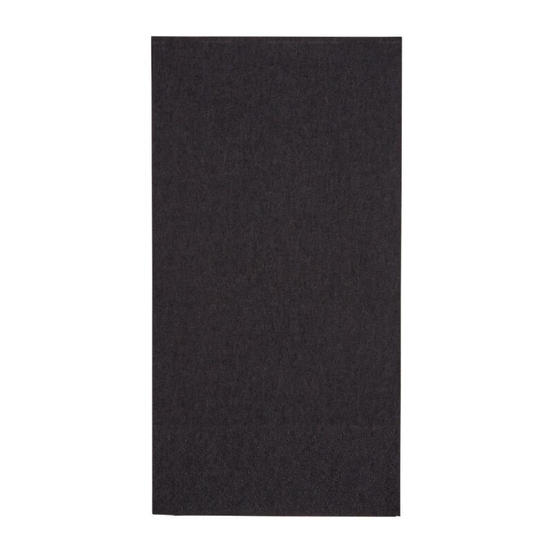 2-laags recyclebare servetten 1/8 formaat 400mm zwart - set van 2000 - Fiesta Fiesta