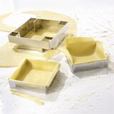 thumbnail of Matfer Mozaïk Set aus 4 Edelstahl-Quadraten, 7,5x7,5x2 cm (371121)