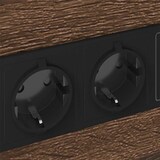 thumbnail of vidaXL Nachttisch mit Ladestation 2 pcs Braunes Eichenholz