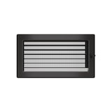 thumbnail of Kaminlüftungsgitter 17x30 Graphit mit Rollladen