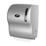 thumbnail of Jofel - Dispensador de Papel Bobina en Continuo, Diámetro max. 210mm, Servicios Pre-Cortados de 27cm, Máxima Higiene y Ahorro, AG56300, Silver