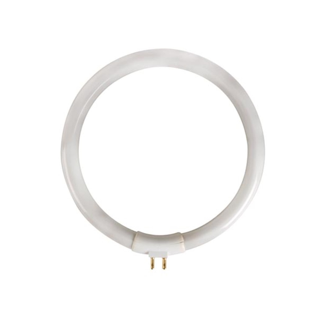 Velleman T4 vervanglamp 12W, koelwit 6500K, ronde buislamp voor VTLAMP10, 720 lumen, flikkervrij licht voor elektronica, modelbouw en precisiewerk