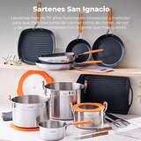 thumbnail of San Ignacio Compact - Juego de Sartén Asador 28x28cm y Wok Ø28cm en Aluminio Forjado Apto para Inducción