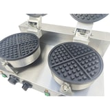 thumbnail of GastroHero Waffeleisen rund, doppelt