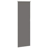 thumbnail of vidaXL Verdunkelungsrollo Grau 45x175 cm Stoffbreite 40,7 cm Polyester