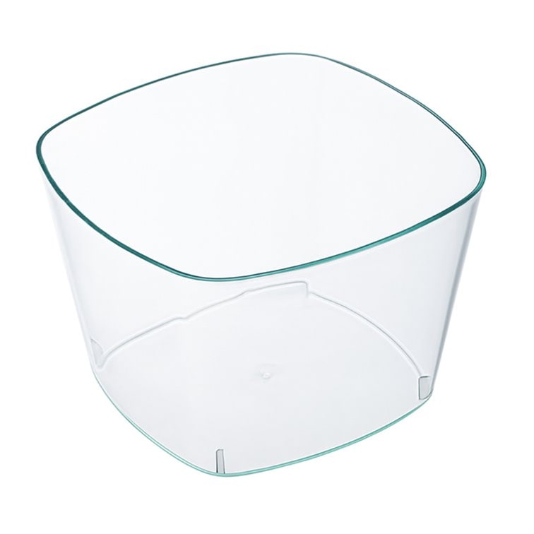 MONOUSO - Fingerfood Schalen Niedrig PS Transparent “Water Green” 150ml (200 Stück)