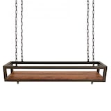 thumbnail of FLOWERS 95 cm MARRON Étagère FLEURS suspendue au plafond, longueur 95 cm avec chaînes pour fleurs jardin vertical par Yelloo