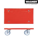 thumbnail of WAGNER Transporthilfe ANTI-RUTSCH - 57,5 x 30 x 14 cm, Bespannung&Rollen ultrasoft Ø 100 mm, Tragkraft 400 kg - 20139601