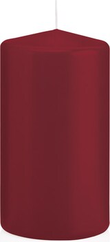 thumbnail of Stumpenkerzen Bordeaux 130 x Ø 68 mm, 12 Stück