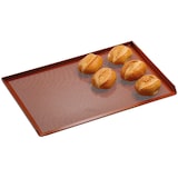 thumbnail of Teglia in alluminio perforato | rivestimento in silicone | bordo su 3 lati | EN600x400