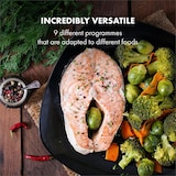 thumbnail of MasterFresh Dampfbackofen 230°C 24l Touch-Bedienfeld schwarz Schwarz