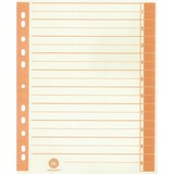 thumbnail of Trennblatt RC Karton 9541106100 A4 chamois/orange 100 St./Pack.