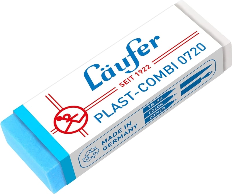 Radierer Plastik Combi