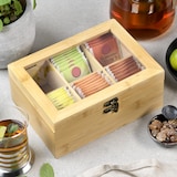 thumbnail of KESPER Teebox mit 6 Fächern Bambus 58902