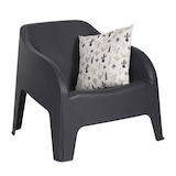 thumbnail of Fauteuil Petra Anthracite