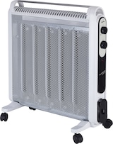 thumbnail of Radiador de mica JATA RD227B  con 2 potencias de calor (1200 - 2000 W) 5 placas. Termostato regulable. Calienta en 1 minuto. Ahorro de energía