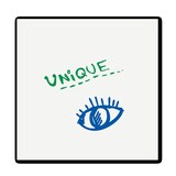 thumbnail of Whiteboard BOARD-UP 75x75 cm weiß lackiert, magnethaftend, ohne Rahmen